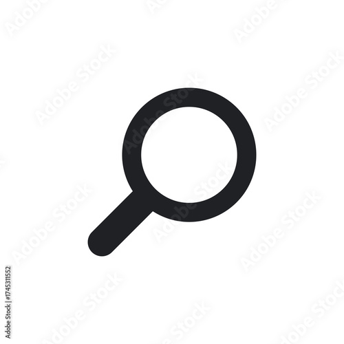 Magnifying Glass Zoom UI UX Solid Icon