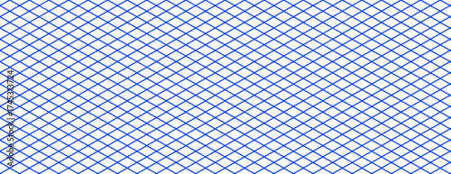 Simple blue grill mesh pattern vector illustration
