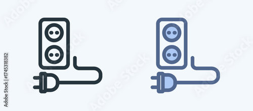 Plug Multiple Style Icon Collection