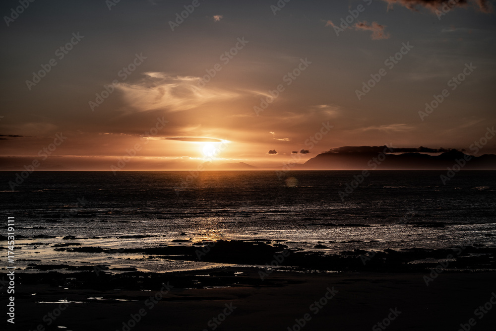Fototapeta premium Sonnenuntergang am Kap der guten Hoffnung