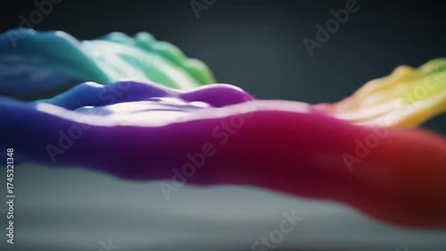 Abstract Colorful Fluid Art Motion Graphics Backgrounds for Creative Projects.