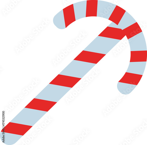 Christmas candy vector illustration