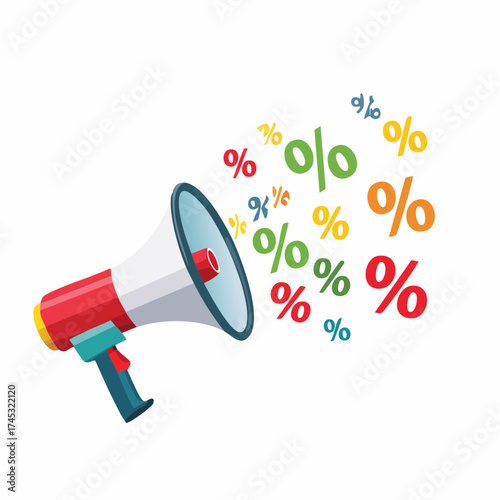 Illustration of a straw broom with a brown handle and orange binding, isolated on white.