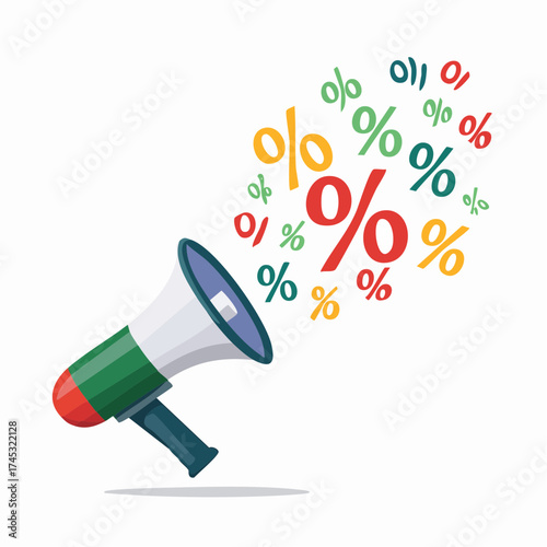 Illustration of a straw broom with a brown handle and orange binding, isolated on white.