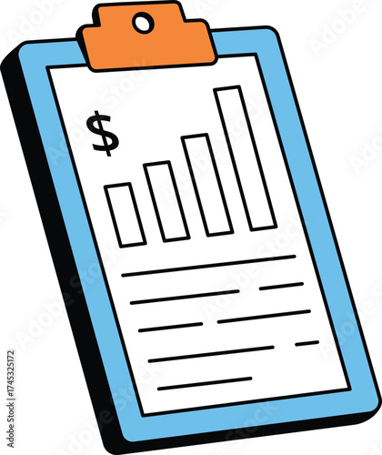 Invoice Bill Clipboard Icon