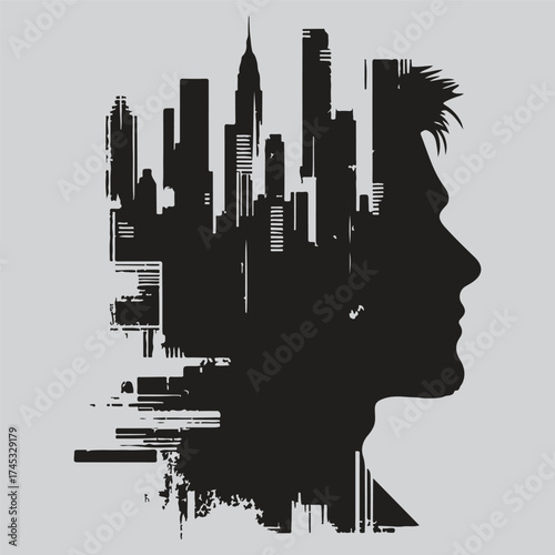 Urban grunge texture overlays — distressed vector collection for edgy modern designs