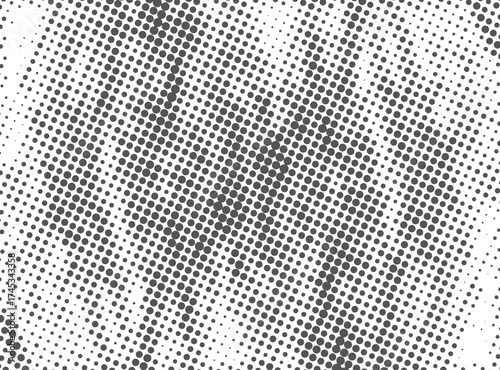 Halftone dots background - Logo Design Element. Abstract vector template - easy to use