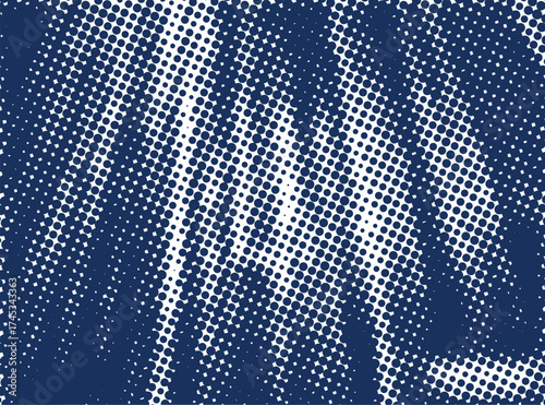 Halftone dots background - Logo Design Element. Abstract vector template - easy to use