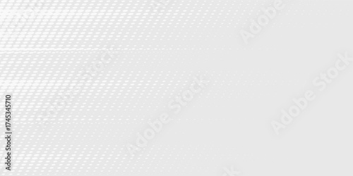 Dot white gray wave light technology texture background. Chrome shiny simple art modern good nice light