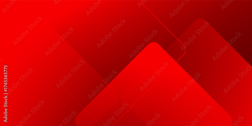 Fototapeta premium Modern red abstract background with dynamic gradient shapes and elegant design. Perfect vector illustration for business events, institutions, conferences, posters, and digital promotional templates.