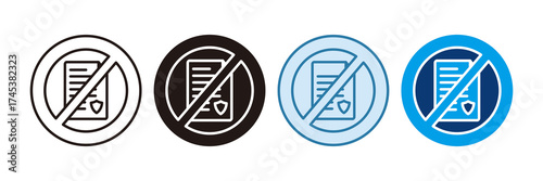 Anti Corruption Icon Set Multiple Style Collection