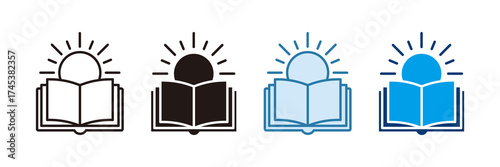Moral Principles Icon Set Multiple Style Collection