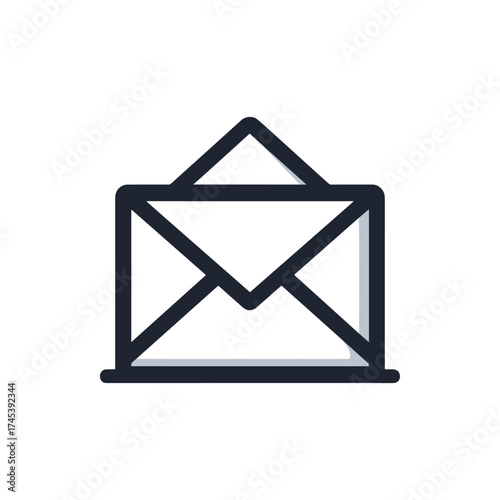 An elegant envelope on a wooden table with a vintage background and soft lighting