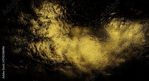 The dark gold and black background has a metallic sheen and depth, giving it a luxurious and powerful feel, perfect for premium designs.