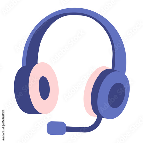 Headphones vector. phones icon vector.