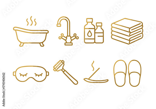 Business and legal icons set: contract, handshake, book, chart, institution, magnifying glass, globe, certificate.
