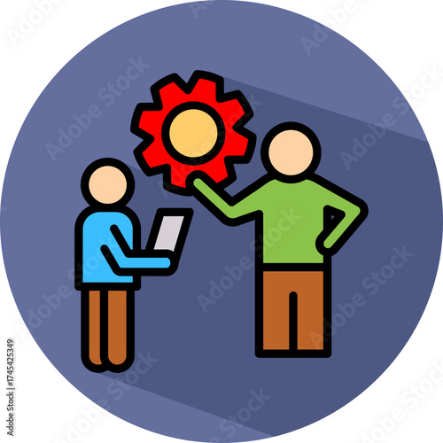 Career Coaching isometric icon