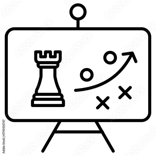 Strategy Outline Icon