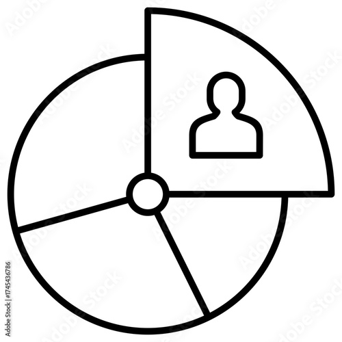 Customer Segmentation Outline Icon