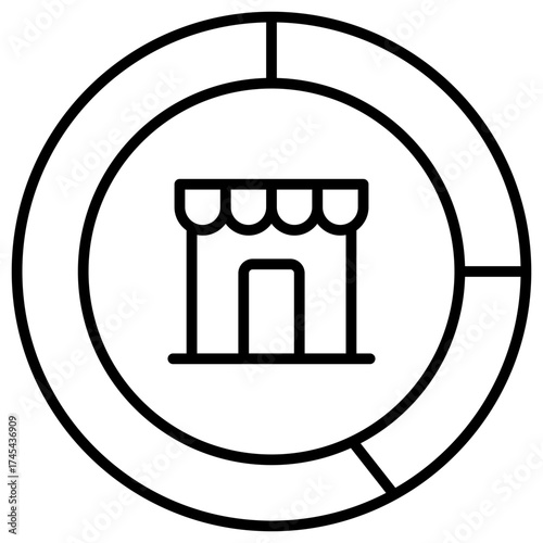 Market Segment Outline Icon