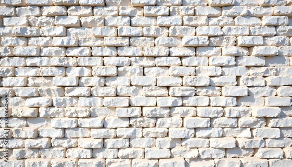 Obraz premium A textured wall with a close up view showcasing the bricks' surface, displaying a variety of colors and textures