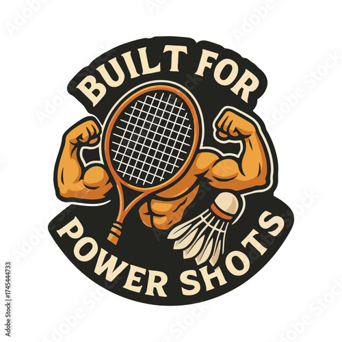 funny badminton joke, funny badminton quote, gift for badminton player