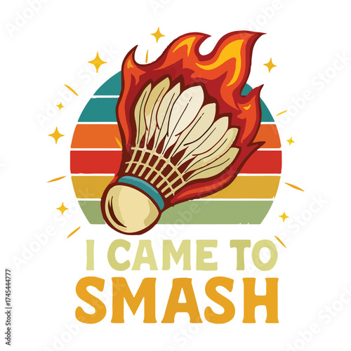 funny badminton joke, funny badminton quote, gift for badminton player