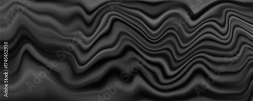 Black sand waves as background. Panaroma Sand texture. abstract texture line wave. Sand Waves Abstract Black and White background. Volcanic rock texture. Black salt. Black Sand. Sea Beach.