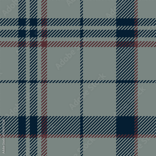 Navy blue pattern seamless tartan check plaid, fabric swatch for skirt, tablecloth, blanket, duvet cover