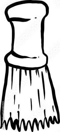 Barber Shop clipper hand drawn Illustration
