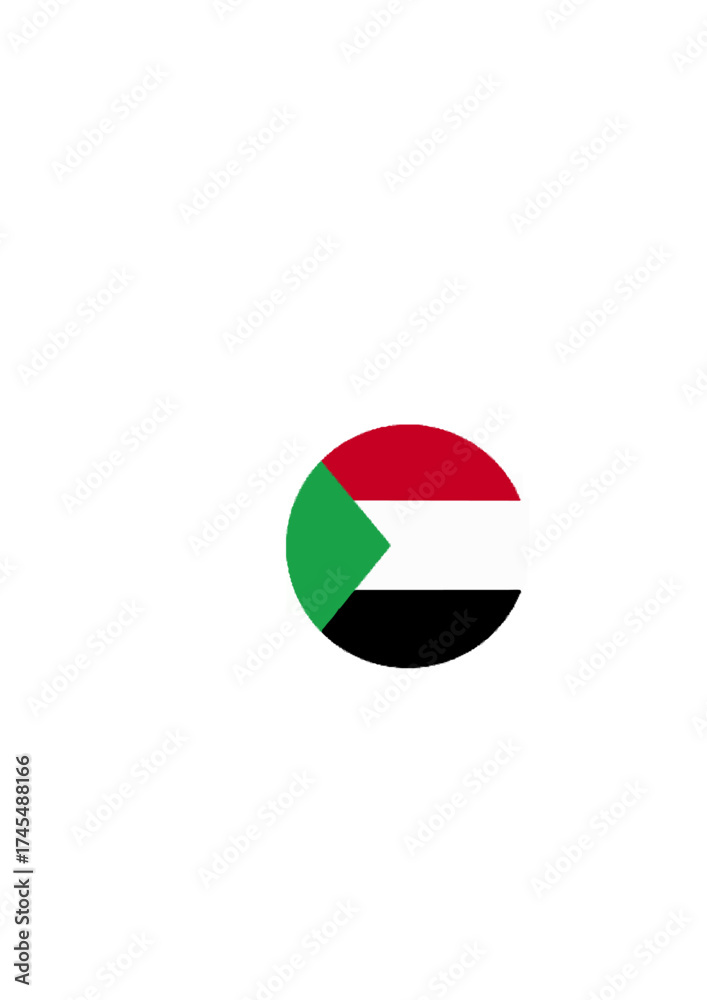 Naklejka premium South sudan flag official colors and proportion.ai