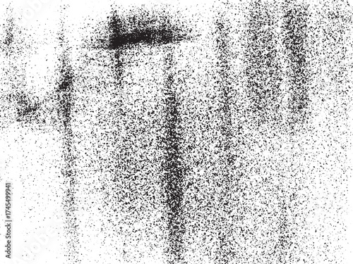 Noise grain texture background of gradient halftone dots, vector stipple dotwork pointillism. Noise grain Speckle grit white dust vintage grainy background. Old retro wall spray graphic texture vector
