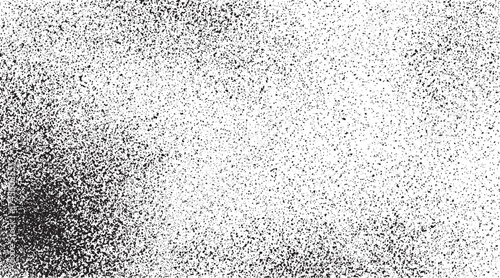  Distressed dust particle overlay. Grunge dotted stone backdrop. Sand specks, speckles, grit, and dirt overlay. Vector illustration 
