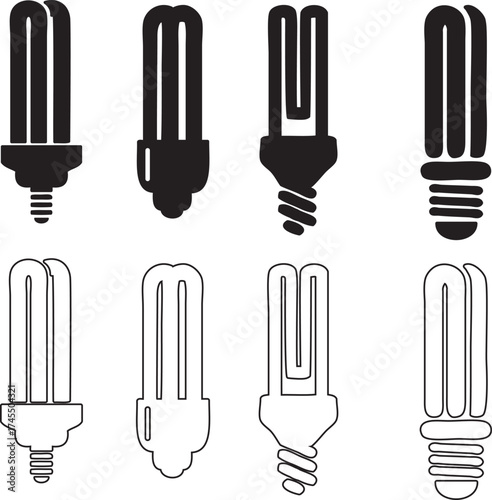 fluorescent light bulb