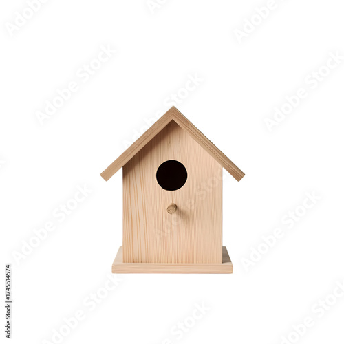 bird house isolated on white
