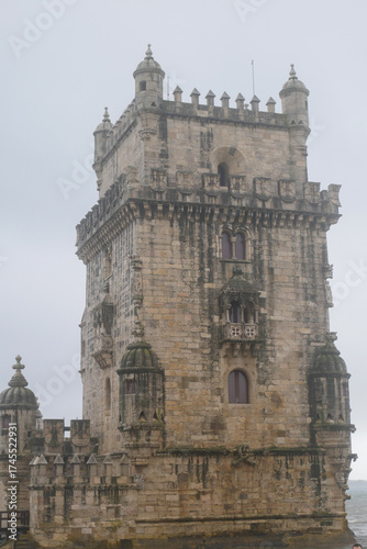 The Belem tower is historic landmark in portugal
