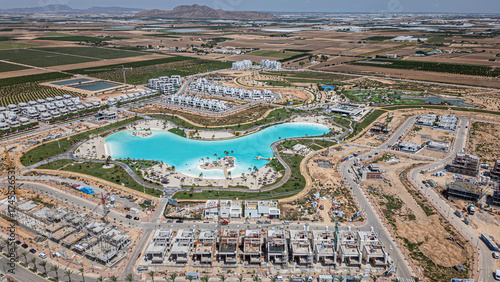 Photos Artificial lake view @ Los Alcazares, Spain