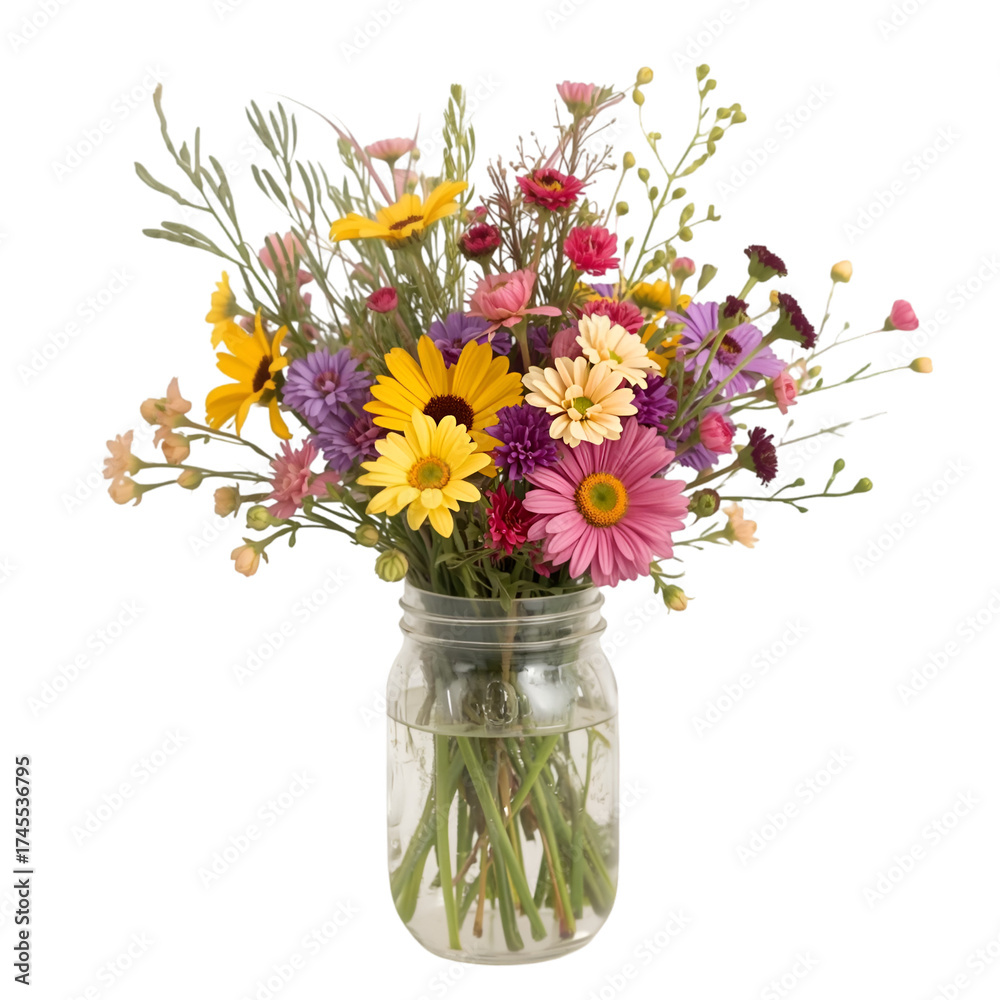 Obraz premium bouquet of flowers in vase