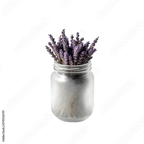 lavender in a glass jar