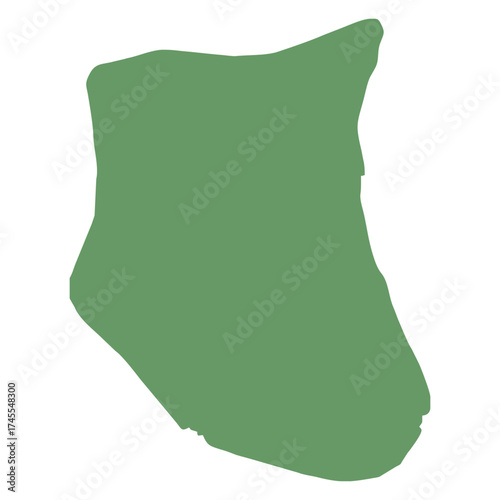 map of Tokelau green