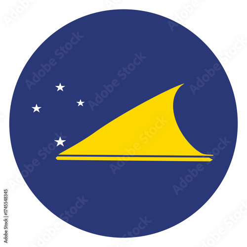 flag of Tokelau circle