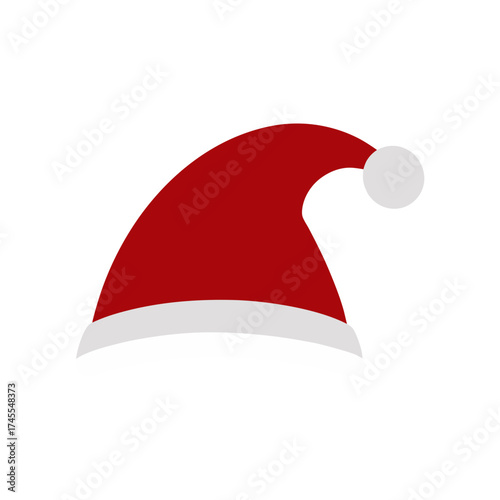 santa hat icon vector art