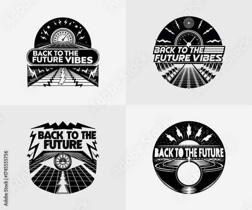 Typographic t-shirt design with some variants of motivational quotes