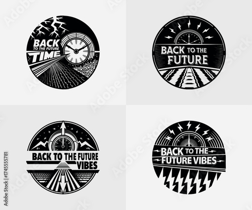 Typographic t-shirt design with some variants of motivational quotes