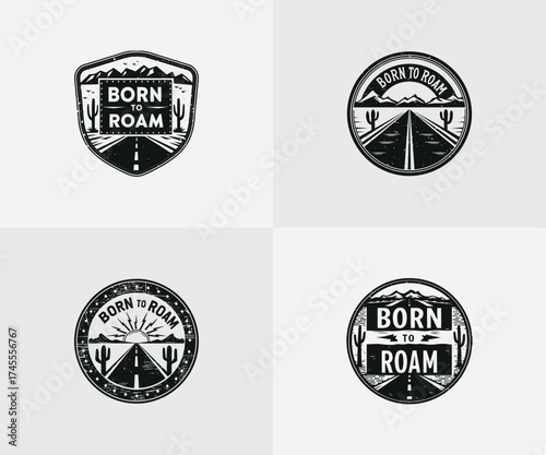 Typographic t-shirt design with some variants of motivational quotes
