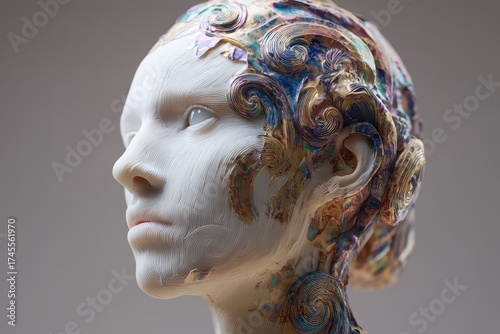 Intricately detailed sculpt...