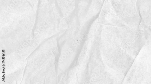 Crumpled White paper texture animated Background Loop 4K. Concept of free space for text or images - 4K stock video
