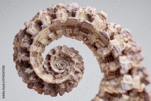 Intricate spiral structure ...