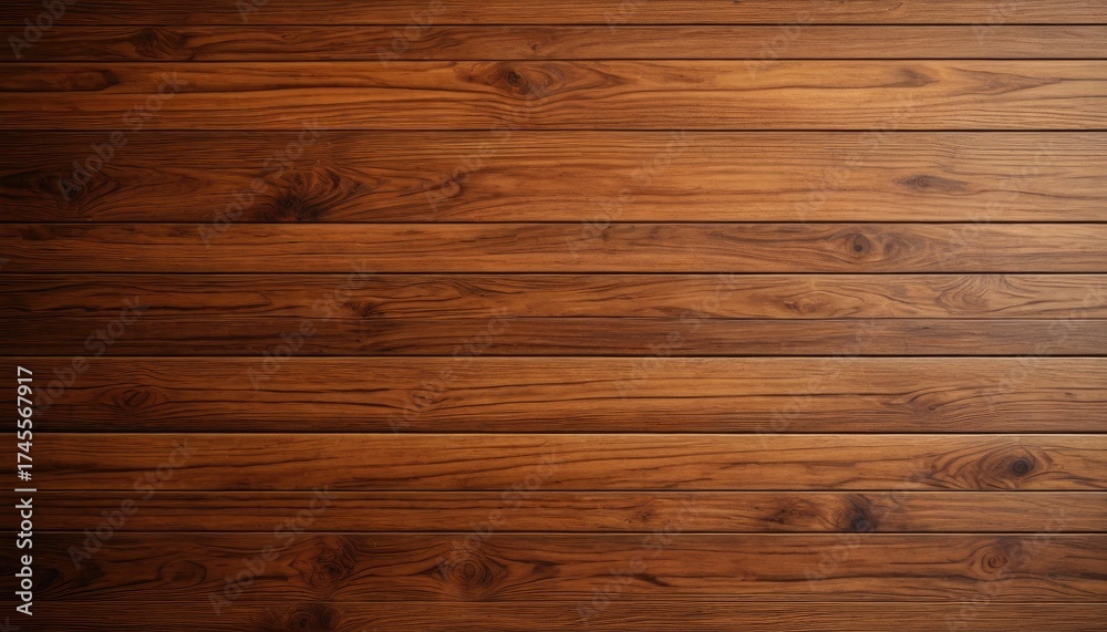 Fototapeta premium Close-up of rich, textured, horizontal wooden planks