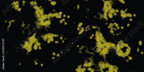 Abstract Watercolor yellow grunge background painting. Abstract black ,yellow fantasy watercolor background. Black red abstract background with copy space for design. Overlays fog isolated on black.